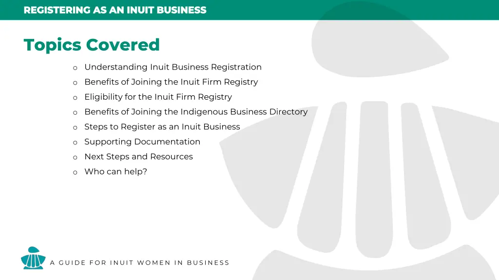 registering as an inuit business registering