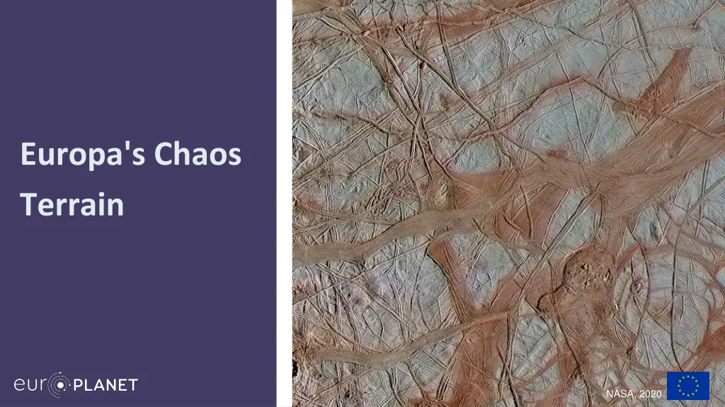 europa s chaos terrain