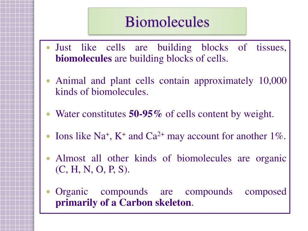 biomolecules