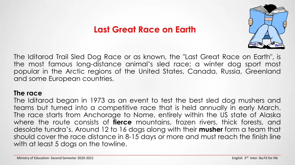 last great race on earth