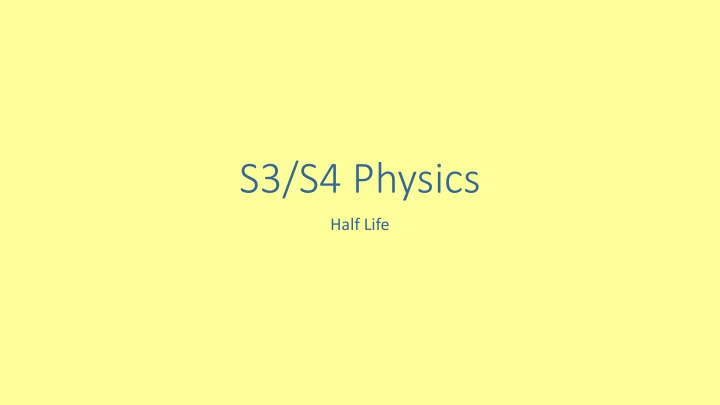 s3 s4 physics