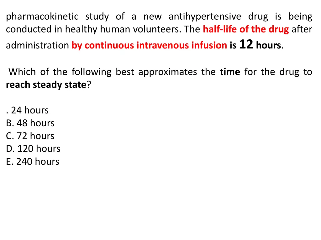 pharmacokinetic study of a new antihypertensive