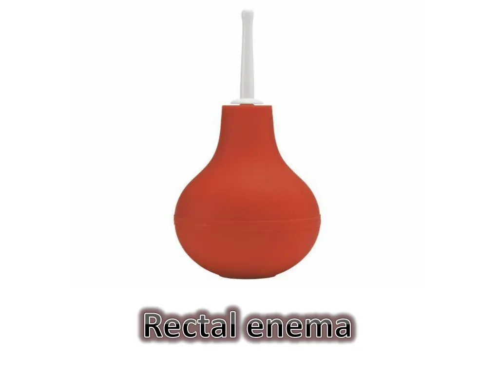 rectal enema