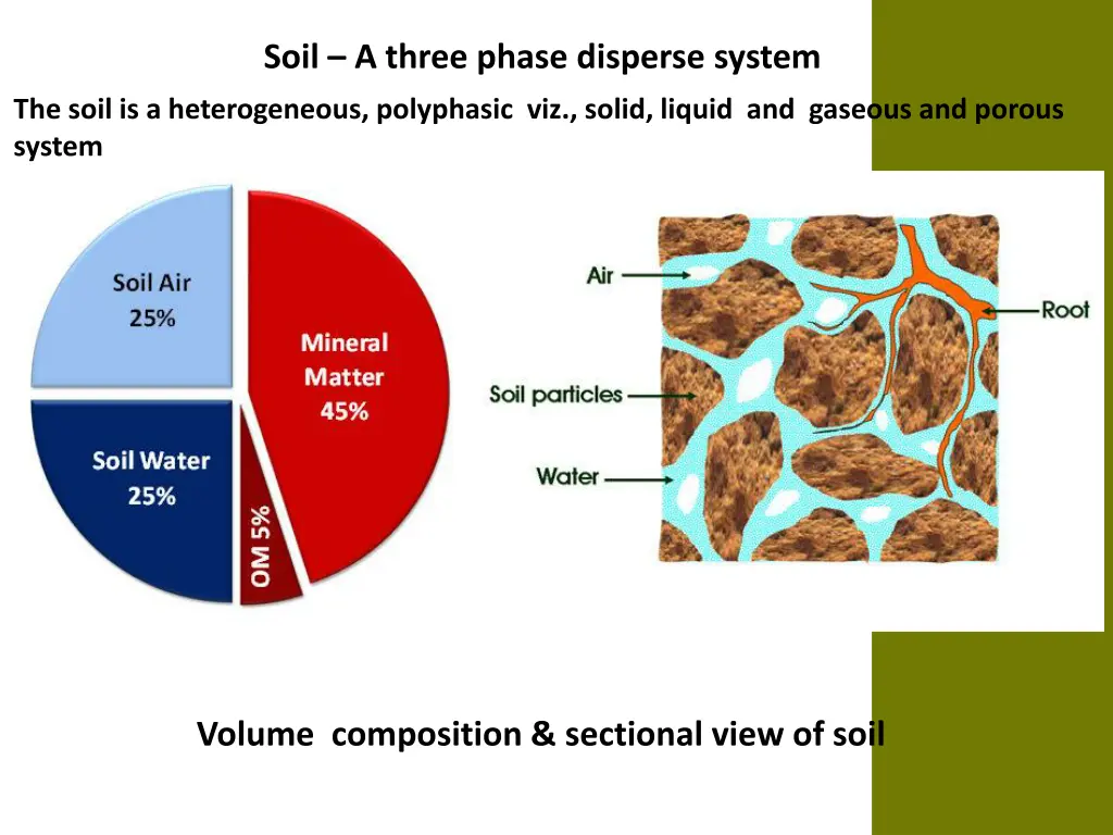 soil a three phase disperse system