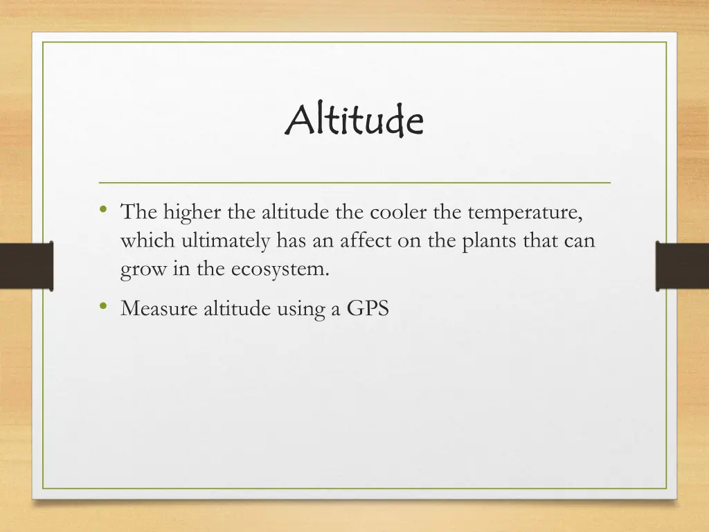 altitude altitude