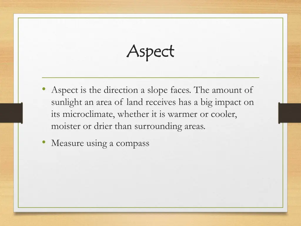 aspect aspect