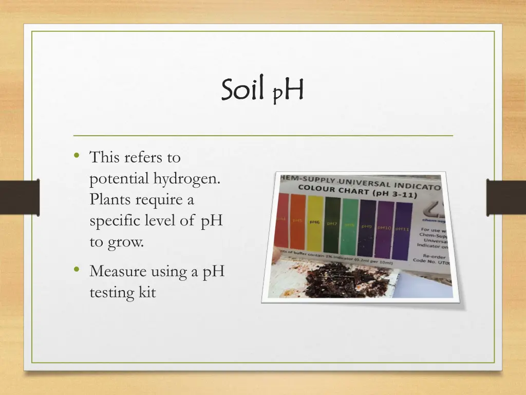 soil soil p p h h