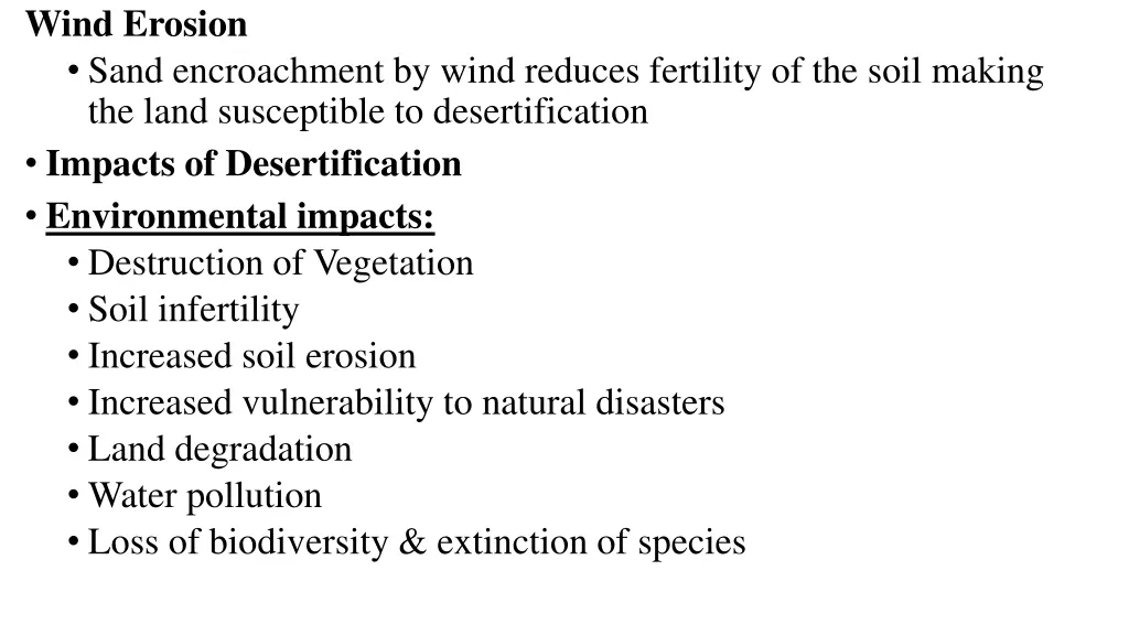 wind erosion sand encroachment by wind reduces