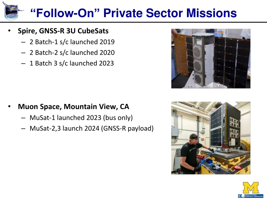 follow on private sector missions