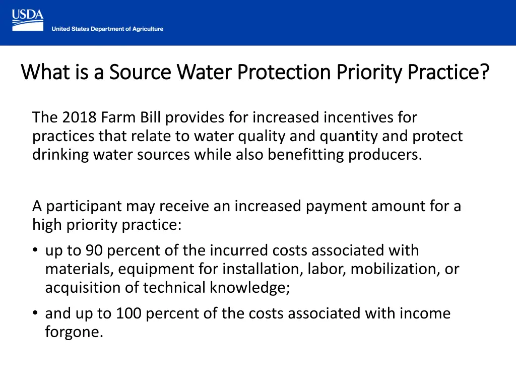 what is a source water protection priority