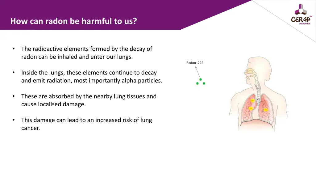 how can radon be harmful to us