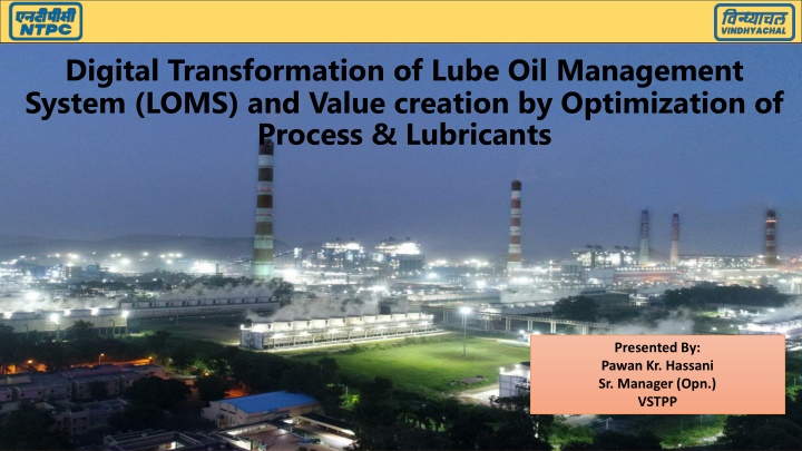 digital transformation of lube oil management