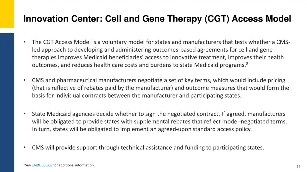 innovation center cell and gene therapy