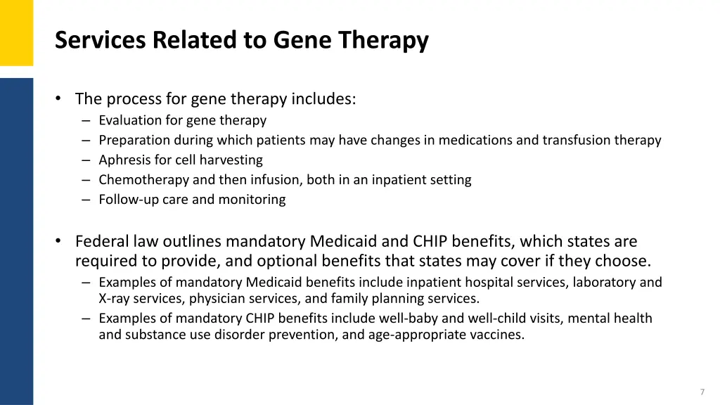 services related to gene therapy