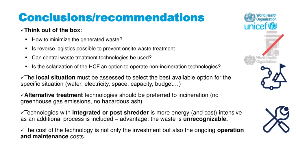 conclusions recommendations conclusions