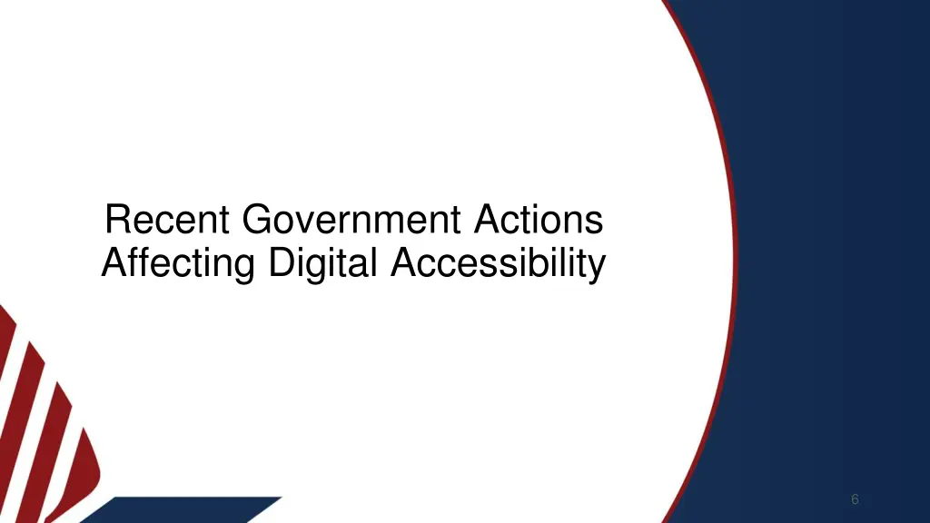 recent government actions affecting digital