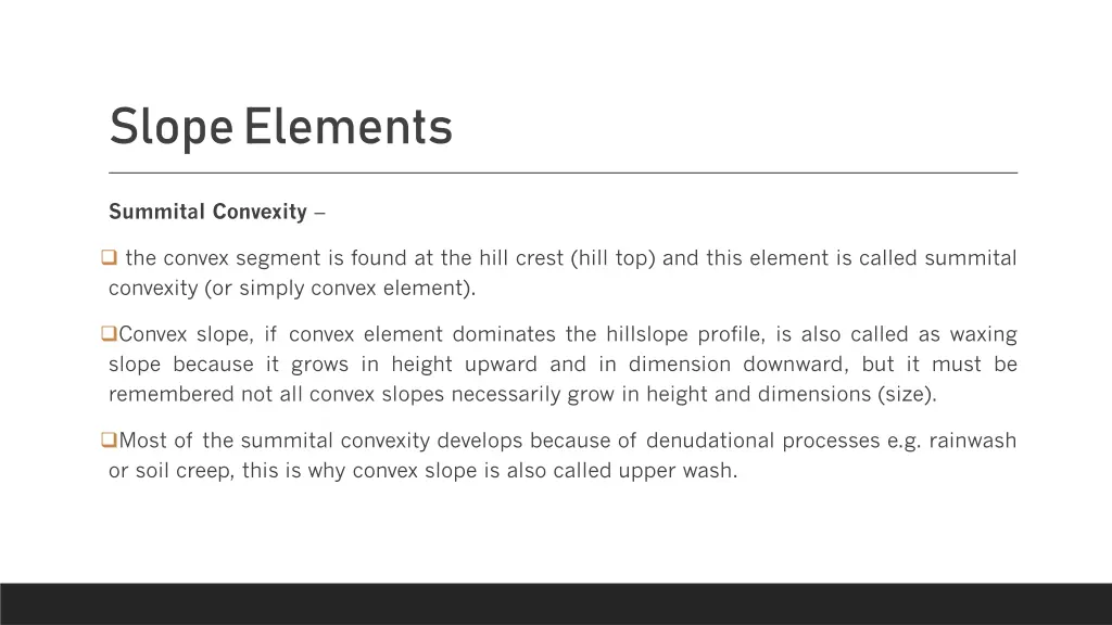 slope elements 1