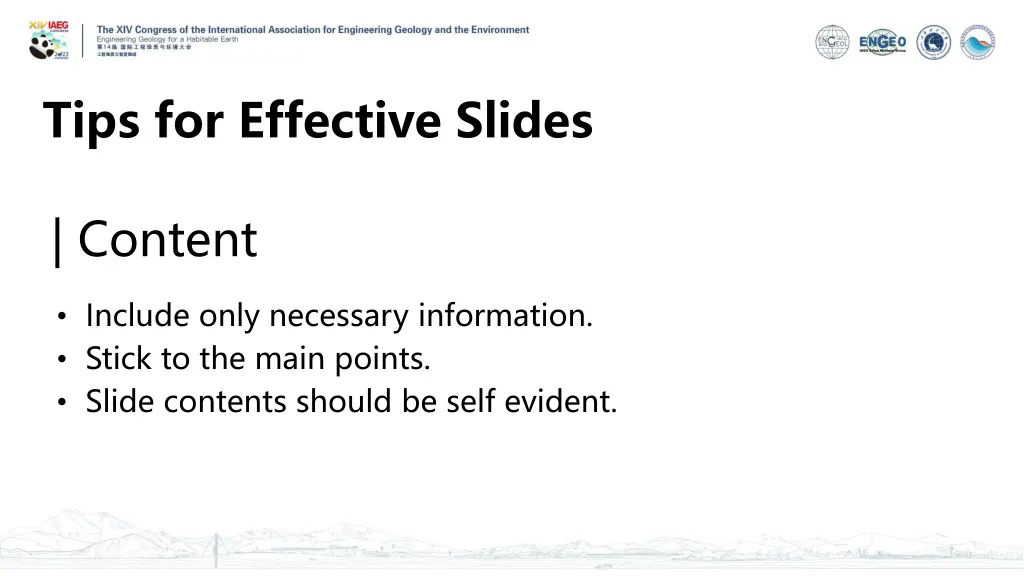 tips for effective slides