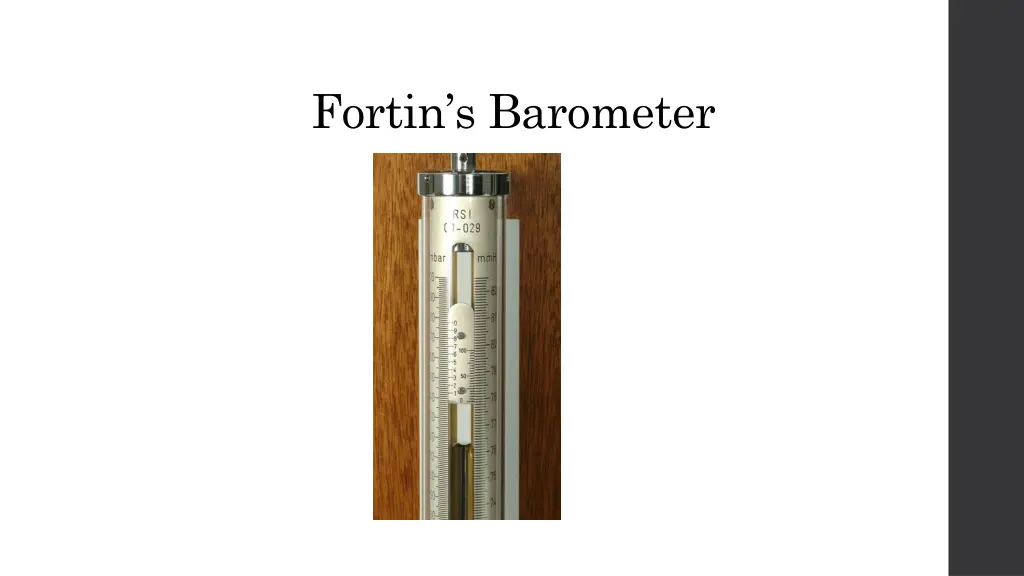 fortin s barometer