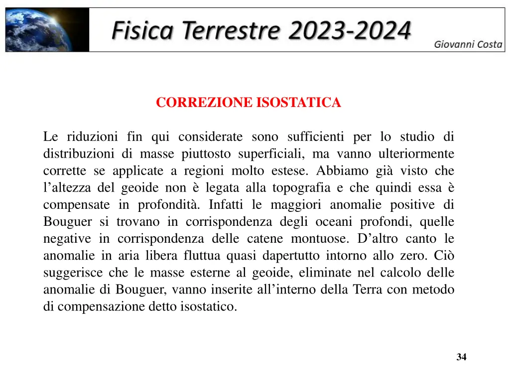 correzione isostatica