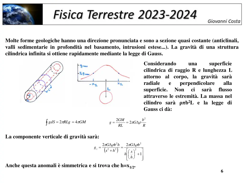 molte forme geologiche hanno una direzione