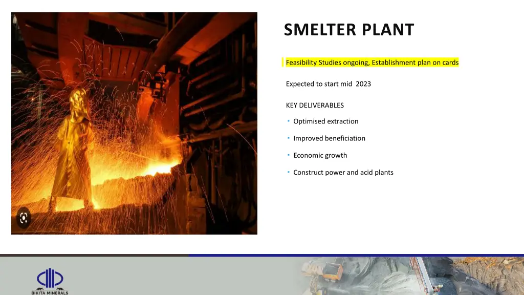 smelter plant