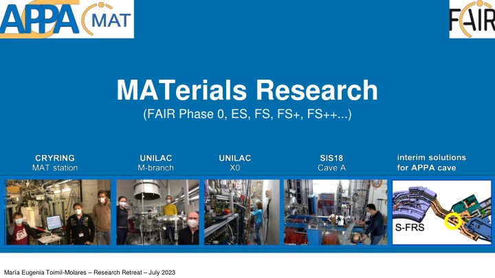 materials research fair phase 0 es fs fs fs