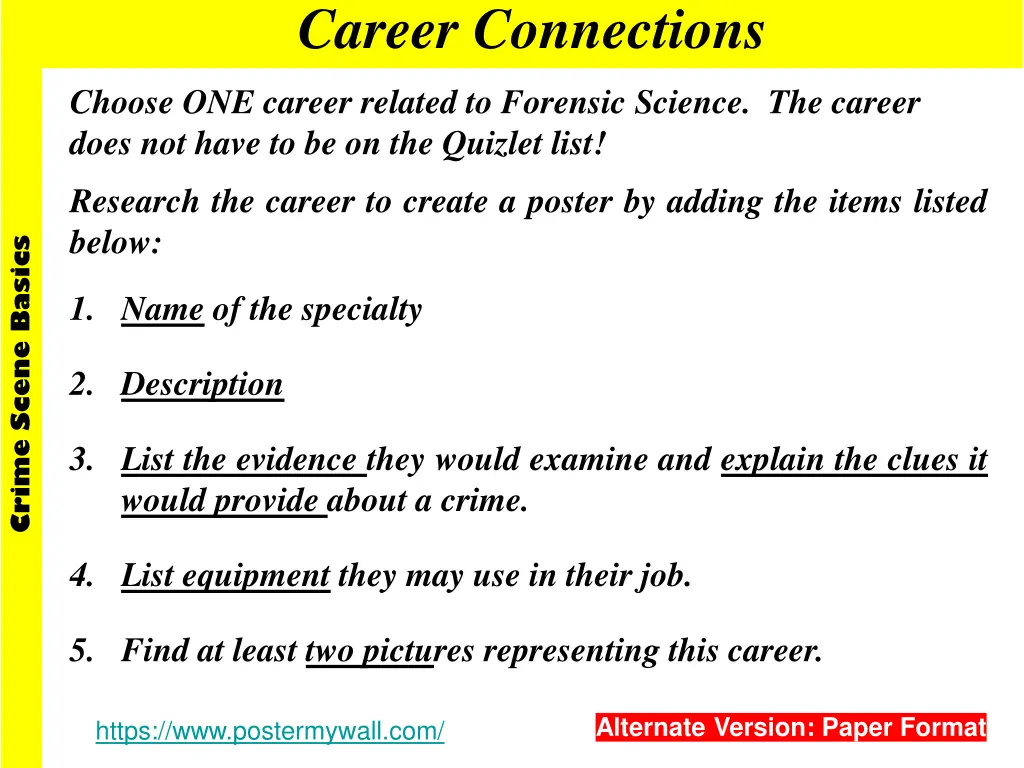 career connections 1