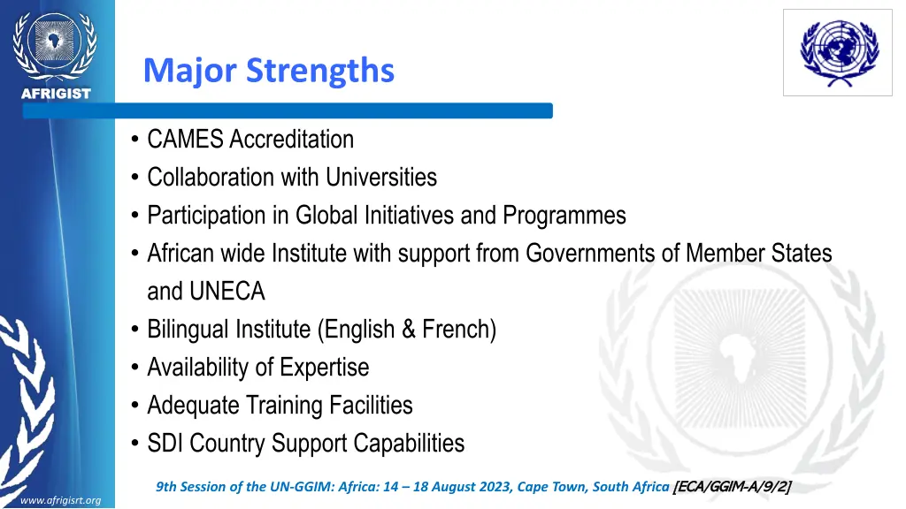 major strengths