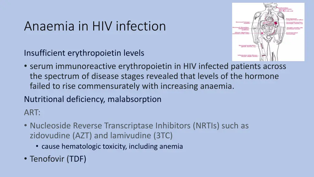 anaemia in hiv infection