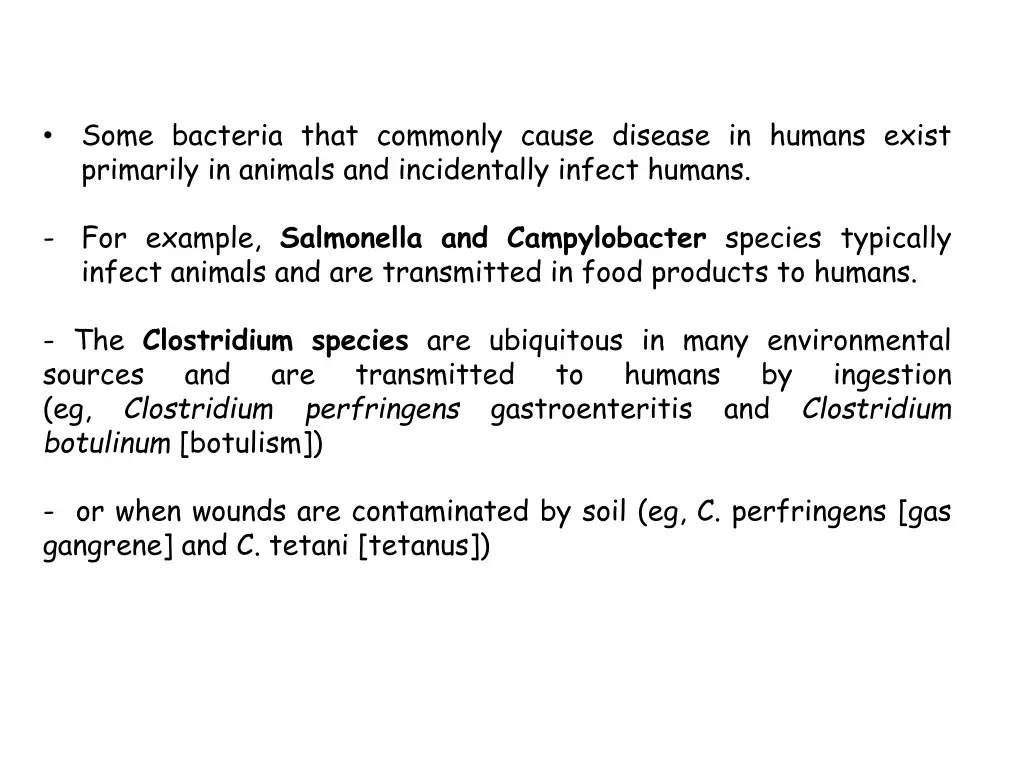 some bacteria that commonly cause disease