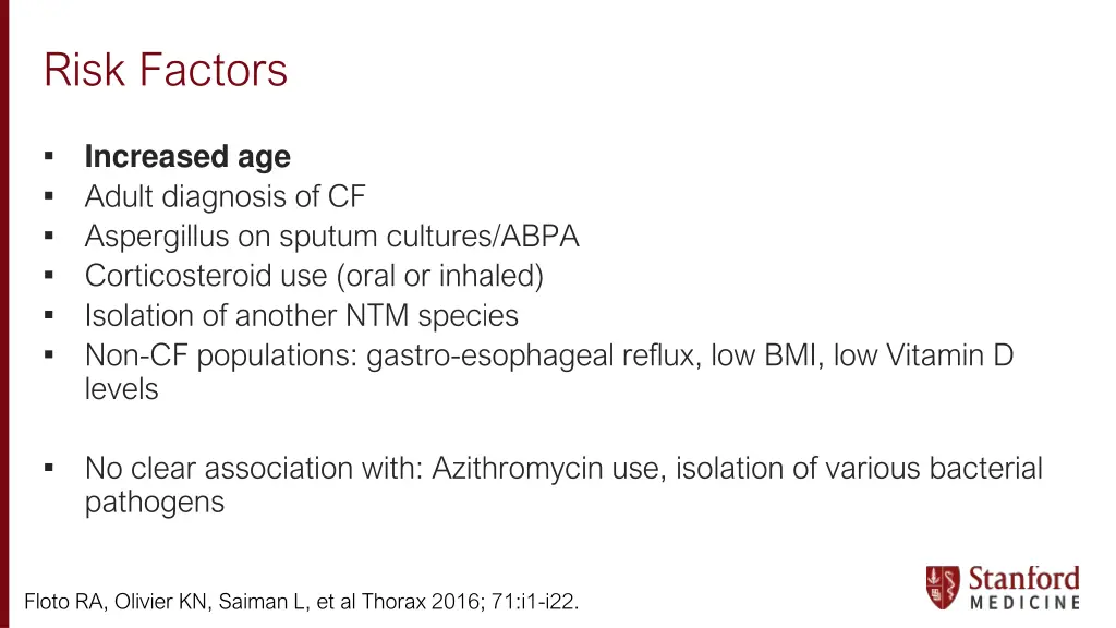 risk factors