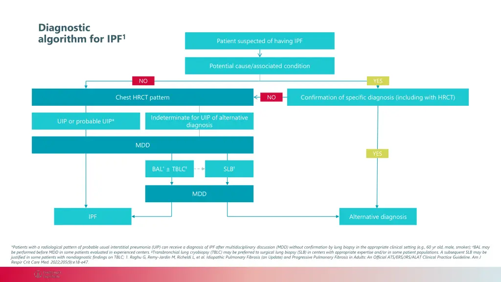 diagnostic algorithm for ipf 1