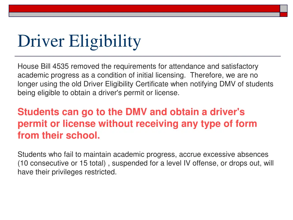 driver eligibility