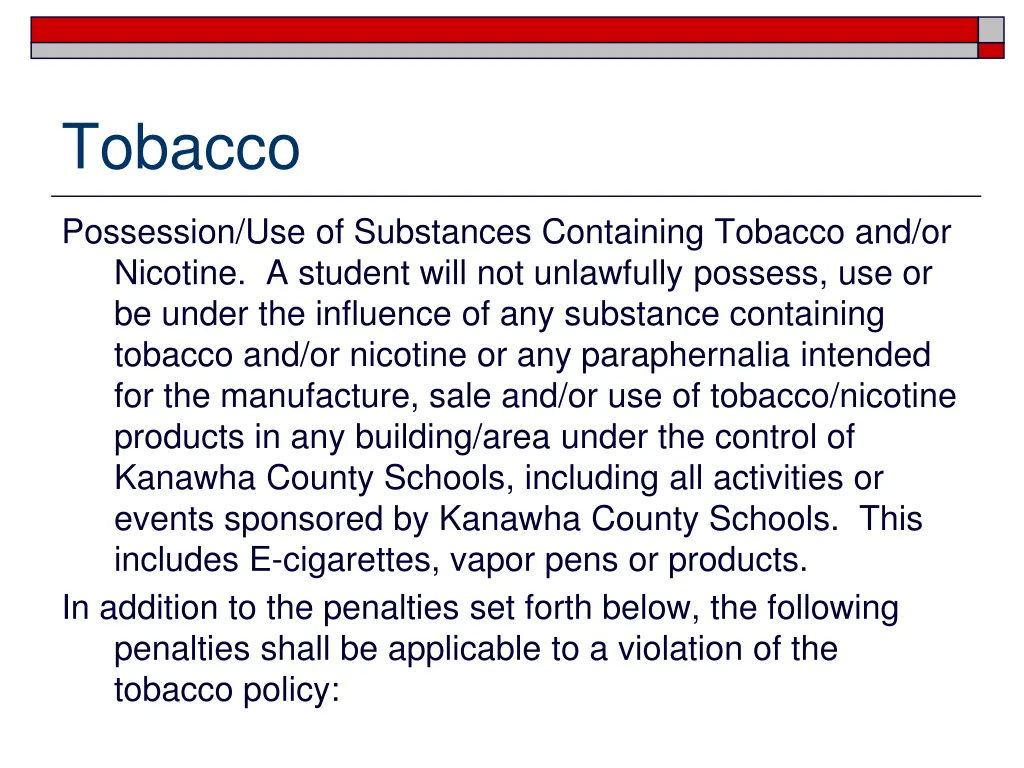 tobacco