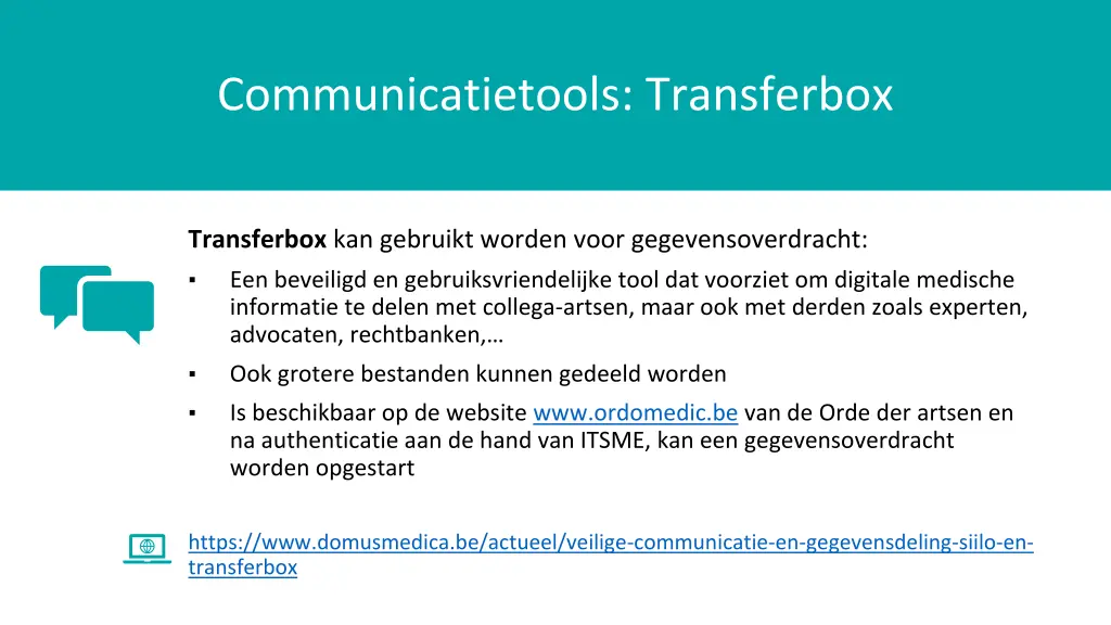 communicatietools transferbox