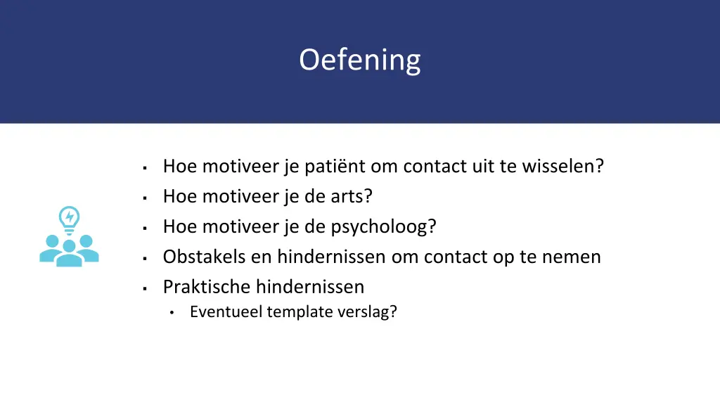 oefening