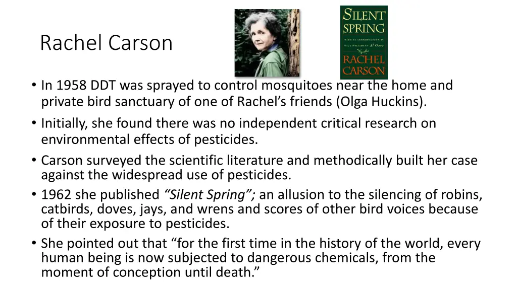 rachel carson