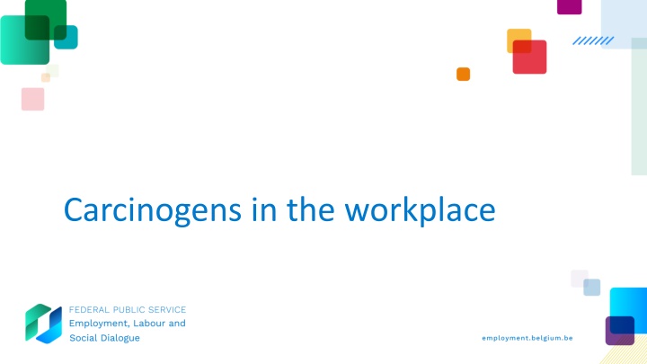 carcinogens in the workplace