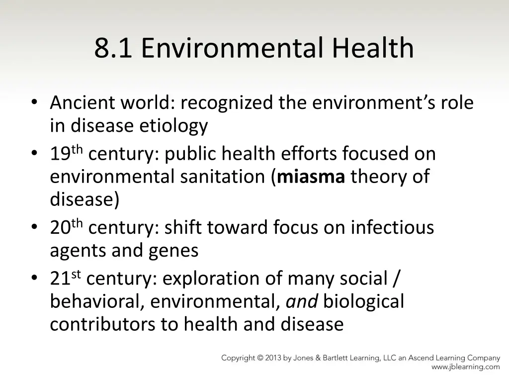 8 1 environmental health