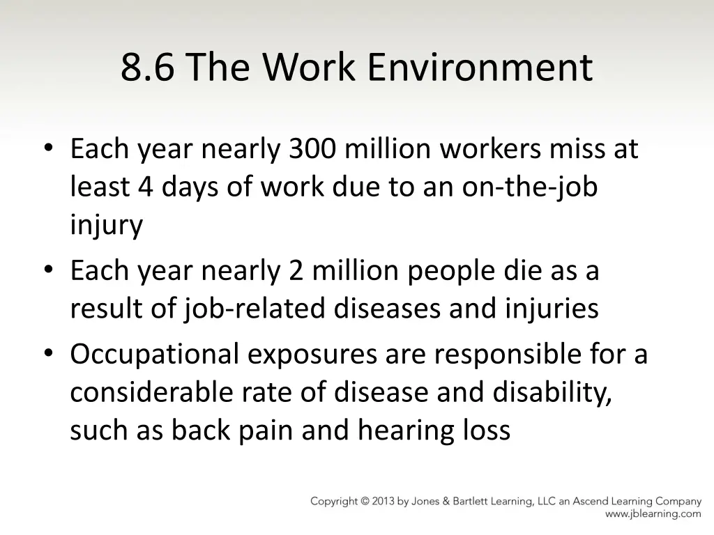 8 6 the work environment