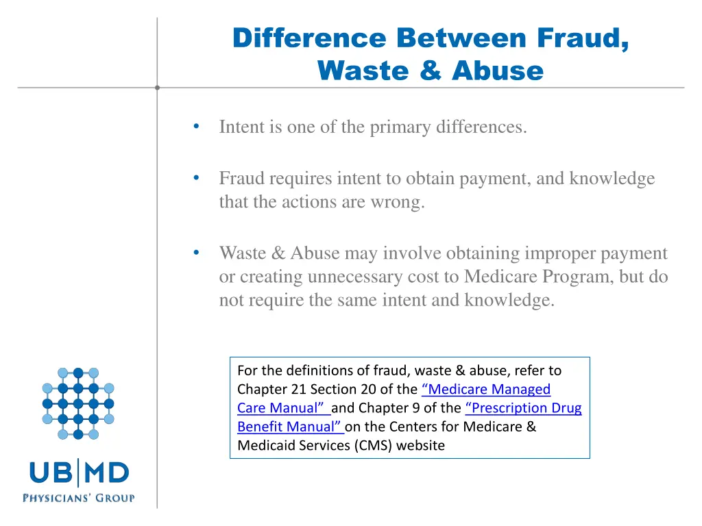 difference between fraud waste abuse