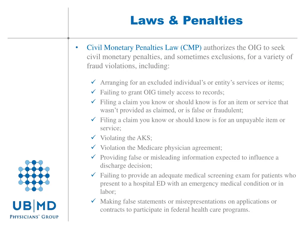 laws penalties 6