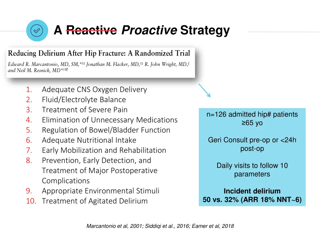 a reactive proactive strategy