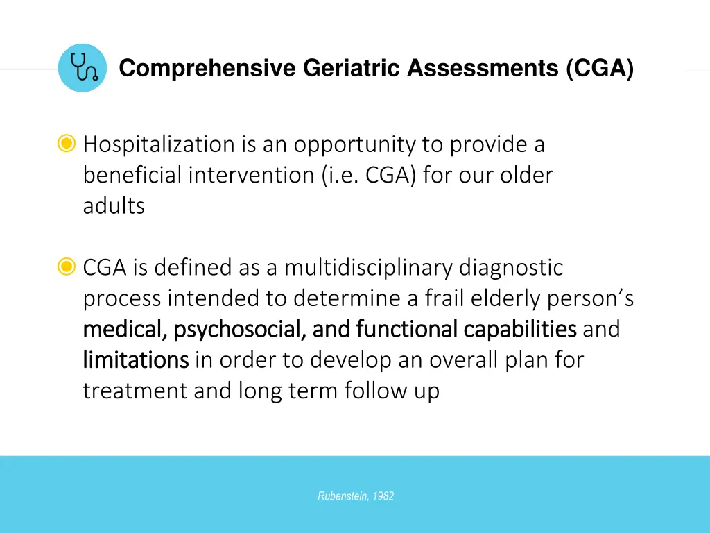 comprehensive geriatric assessments cga