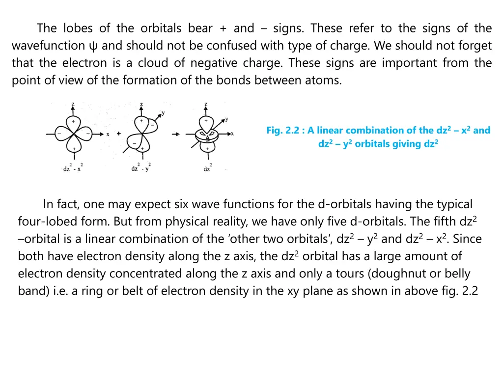 the lobes of the orbitals bear and signs these