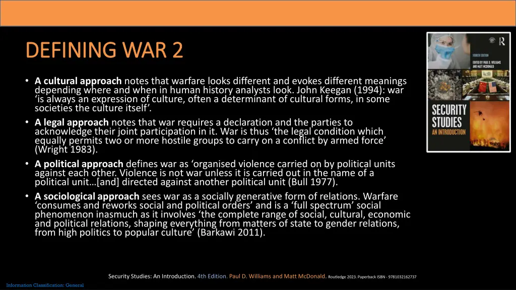 defining war 2 defining war 2