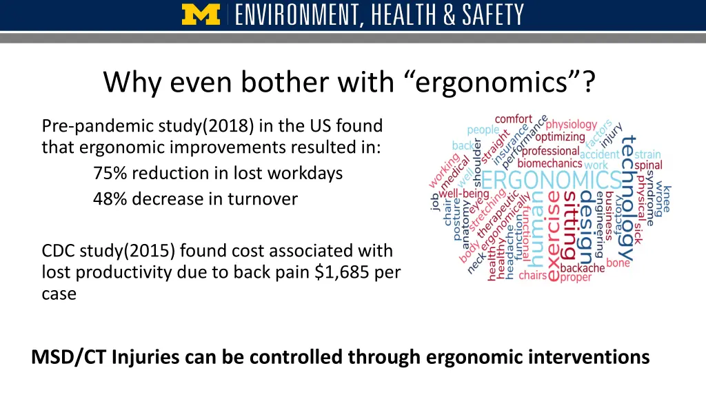 why even bother with ergonomics