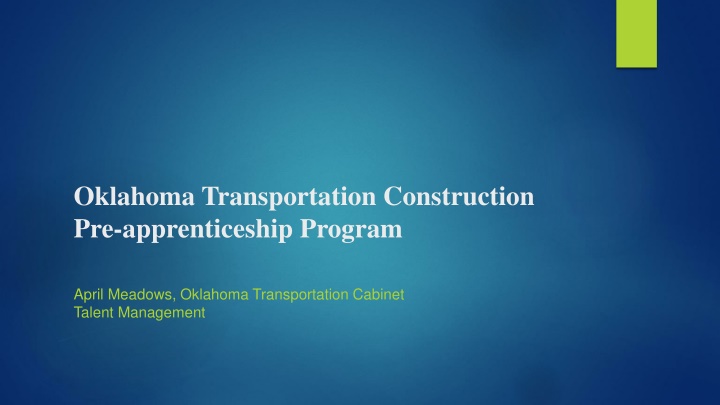 oklahoma transportation construction