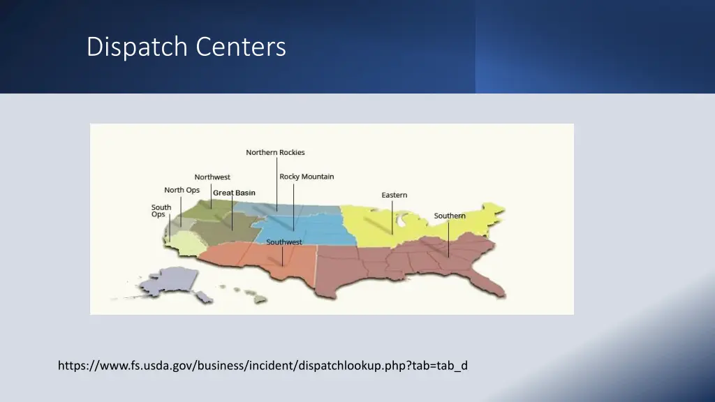 dispatch centers